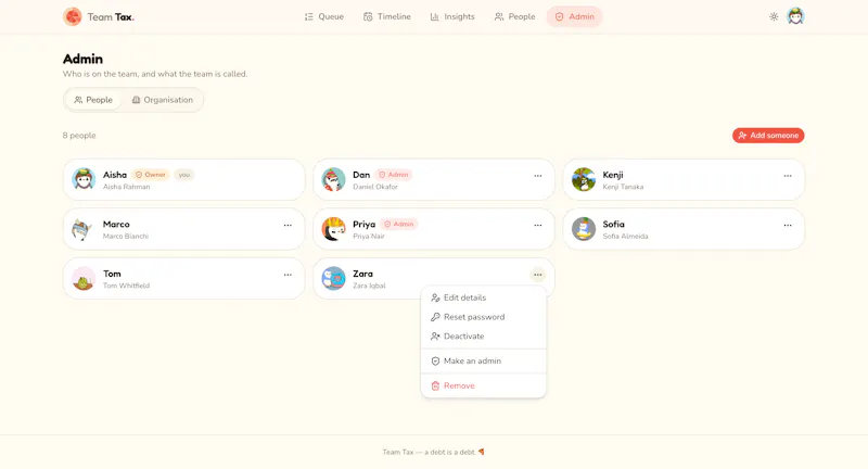 Team Tax screenshot 6