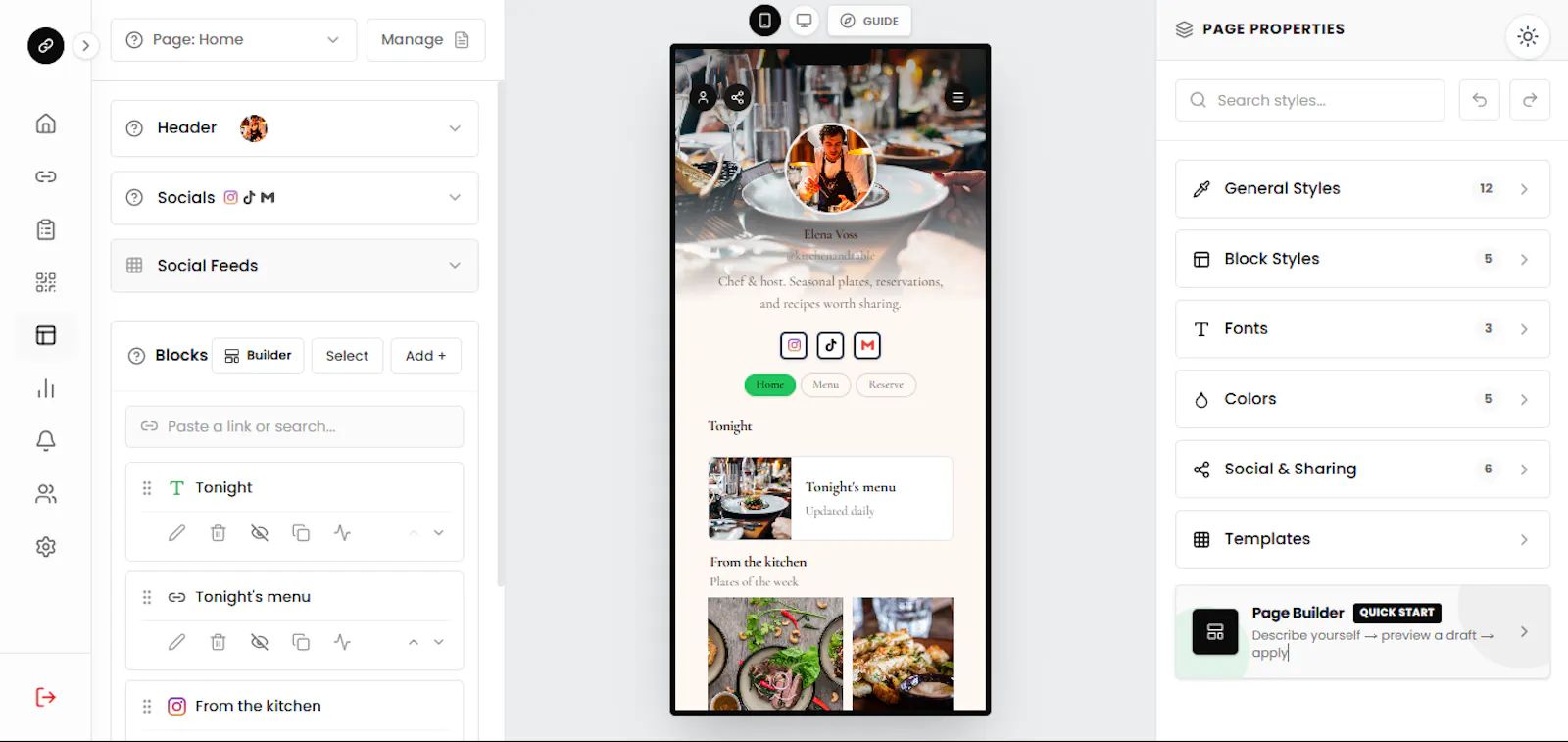Liinkspace screenshot 1