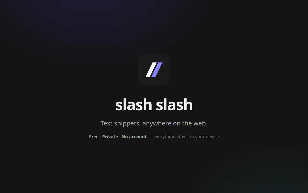 Slashslash gallery image