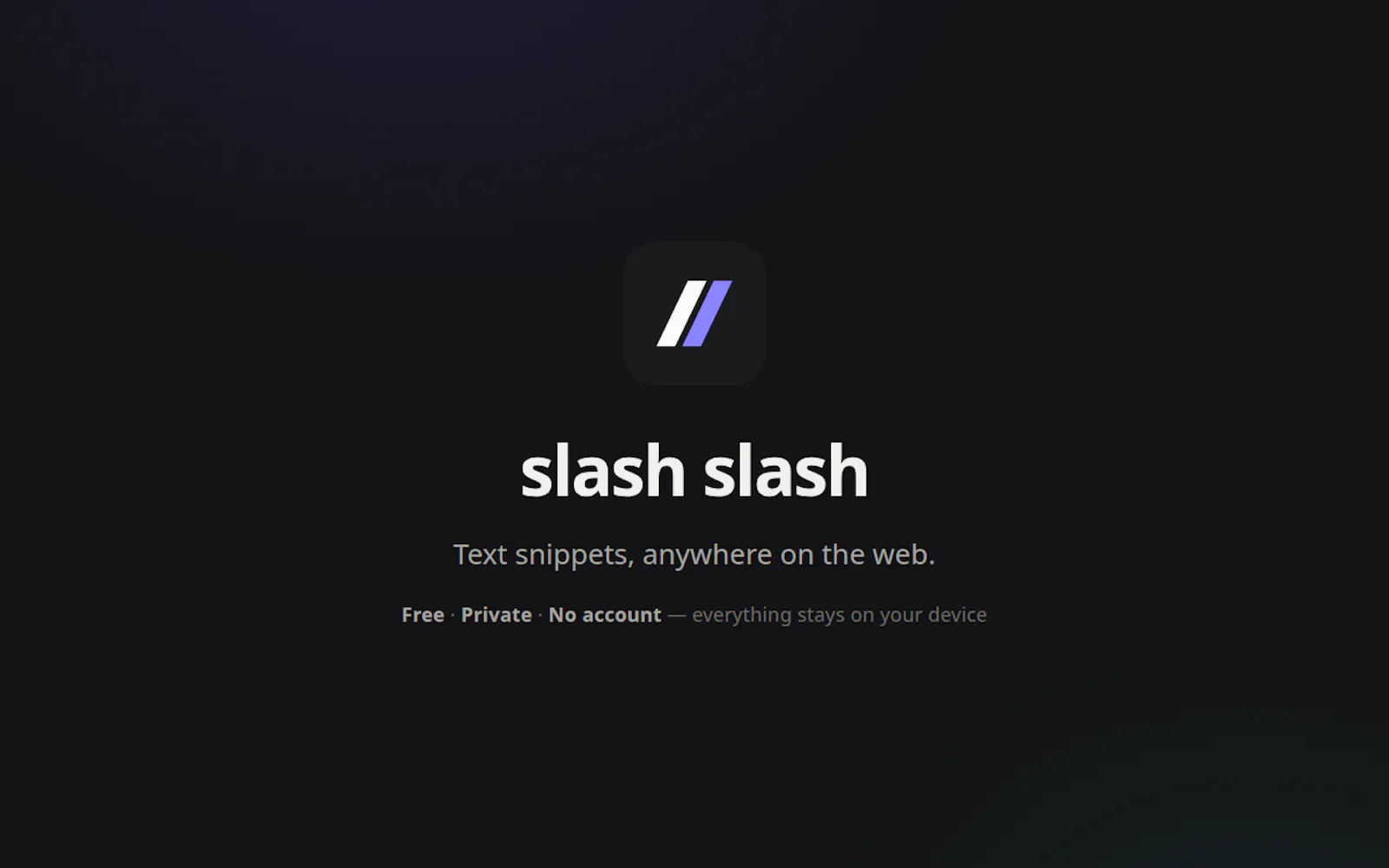 Slashslash screenshot 2