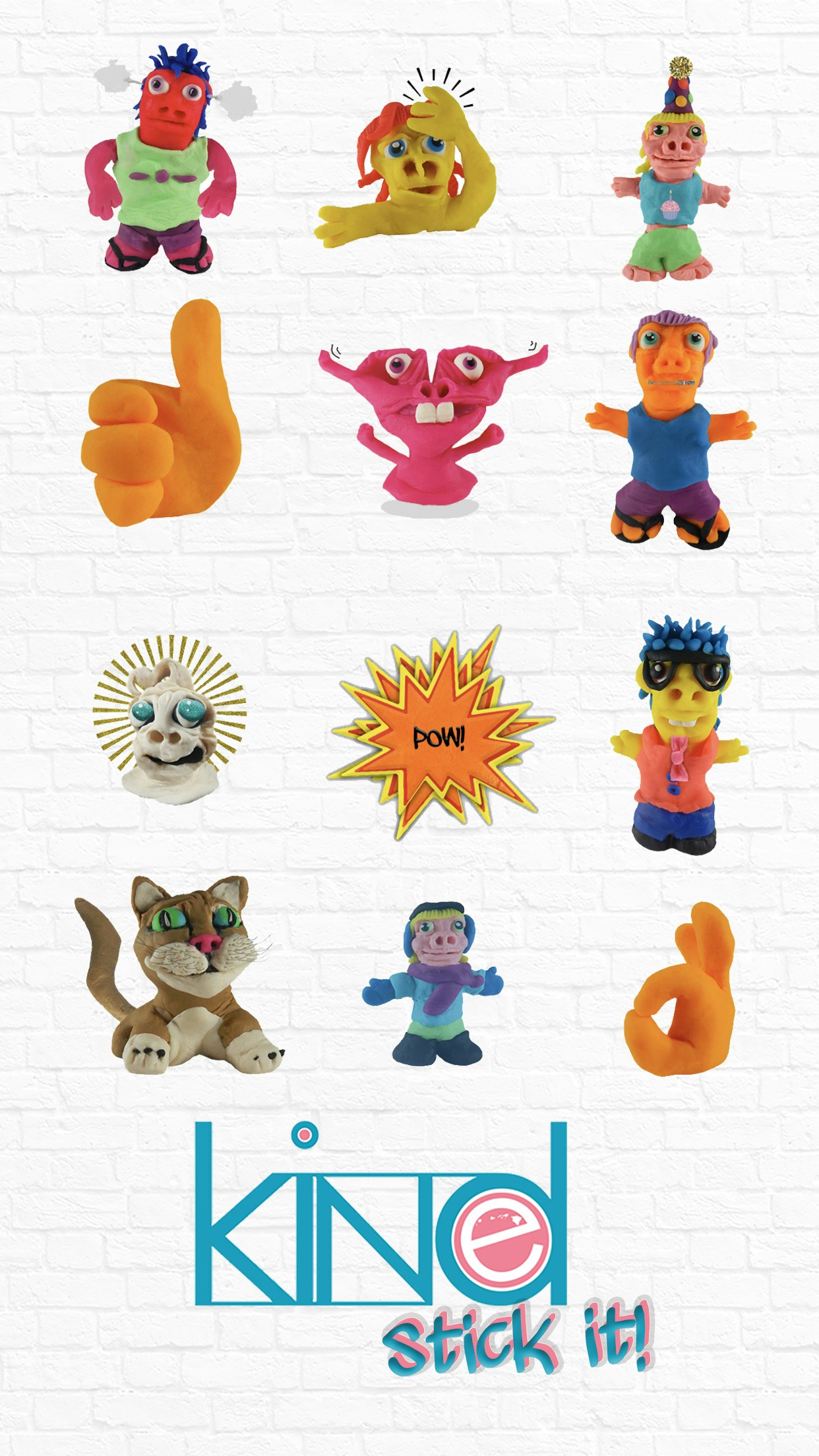 Holla Hattie iMessage Stickers gallery image