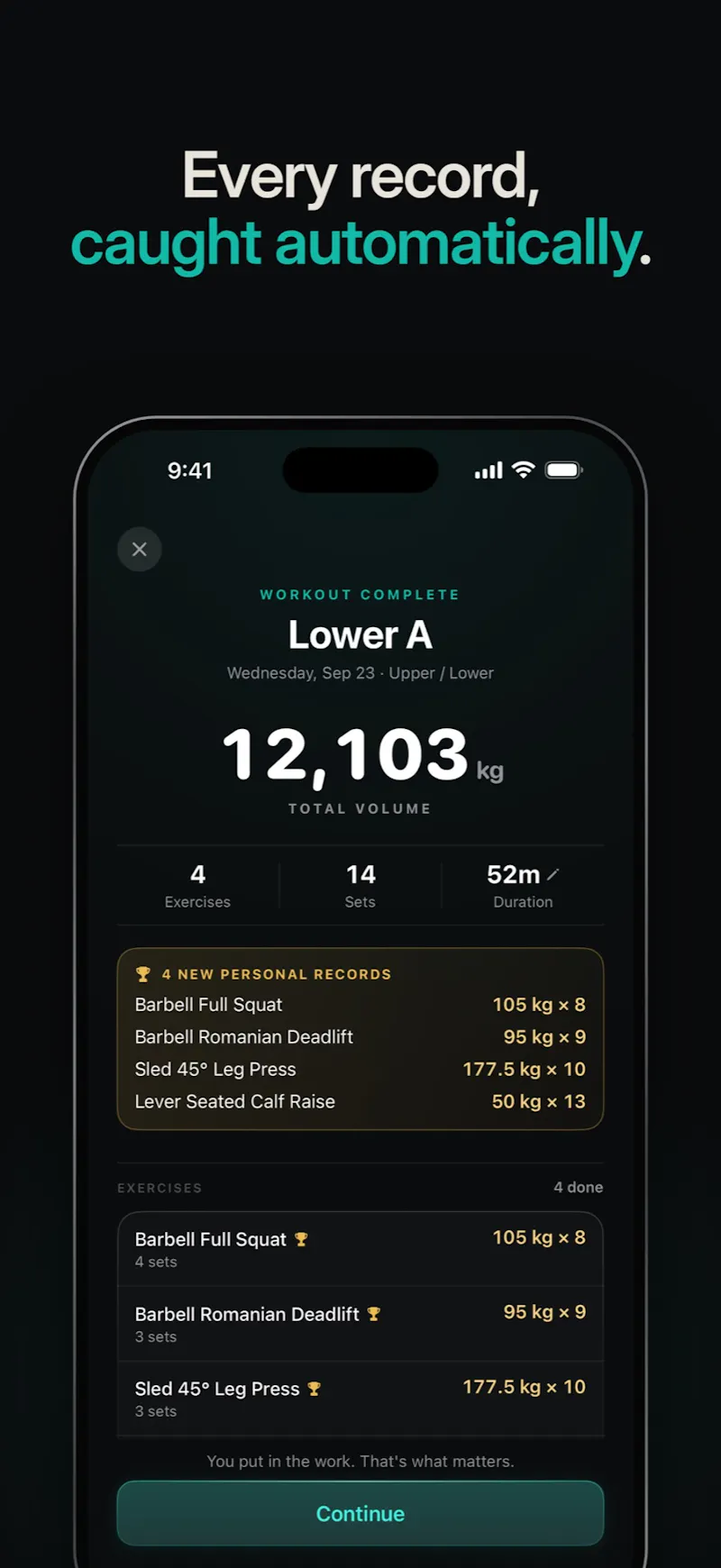 Hugr: Workout & Nutrition screenshot 7