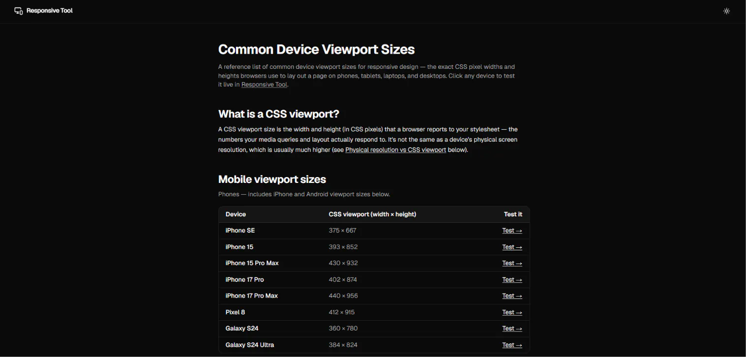 Responsive Tool gallery image
