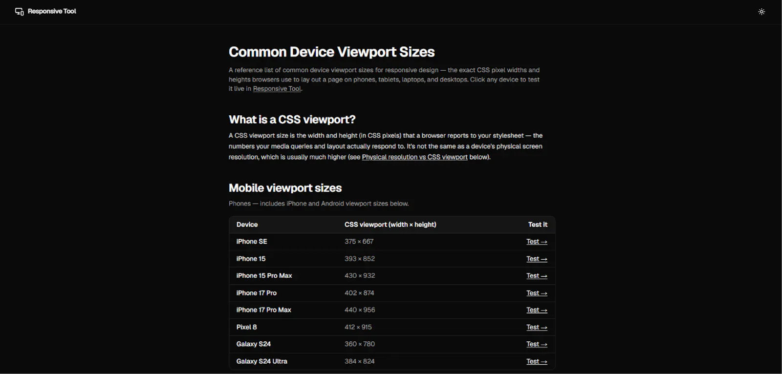Responsive Tool screenshot 4