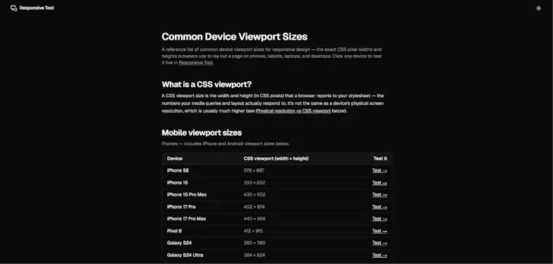Responsive Tool screenshot 4