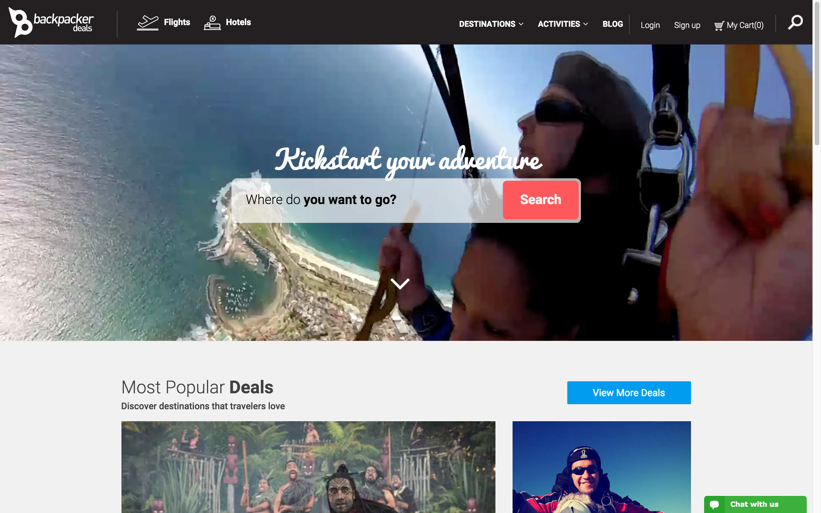 Backpacker Deals