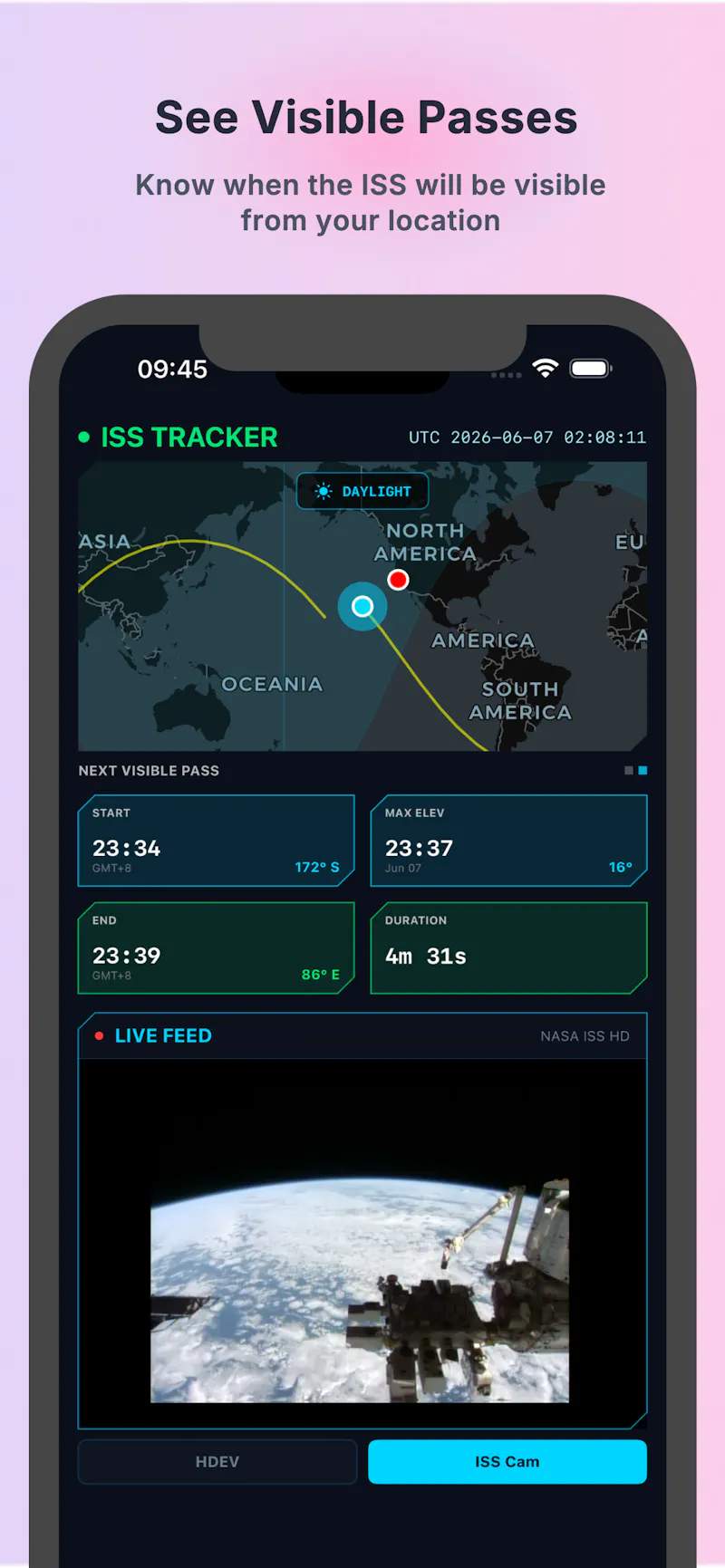 ISS Tracker screenshot 3
