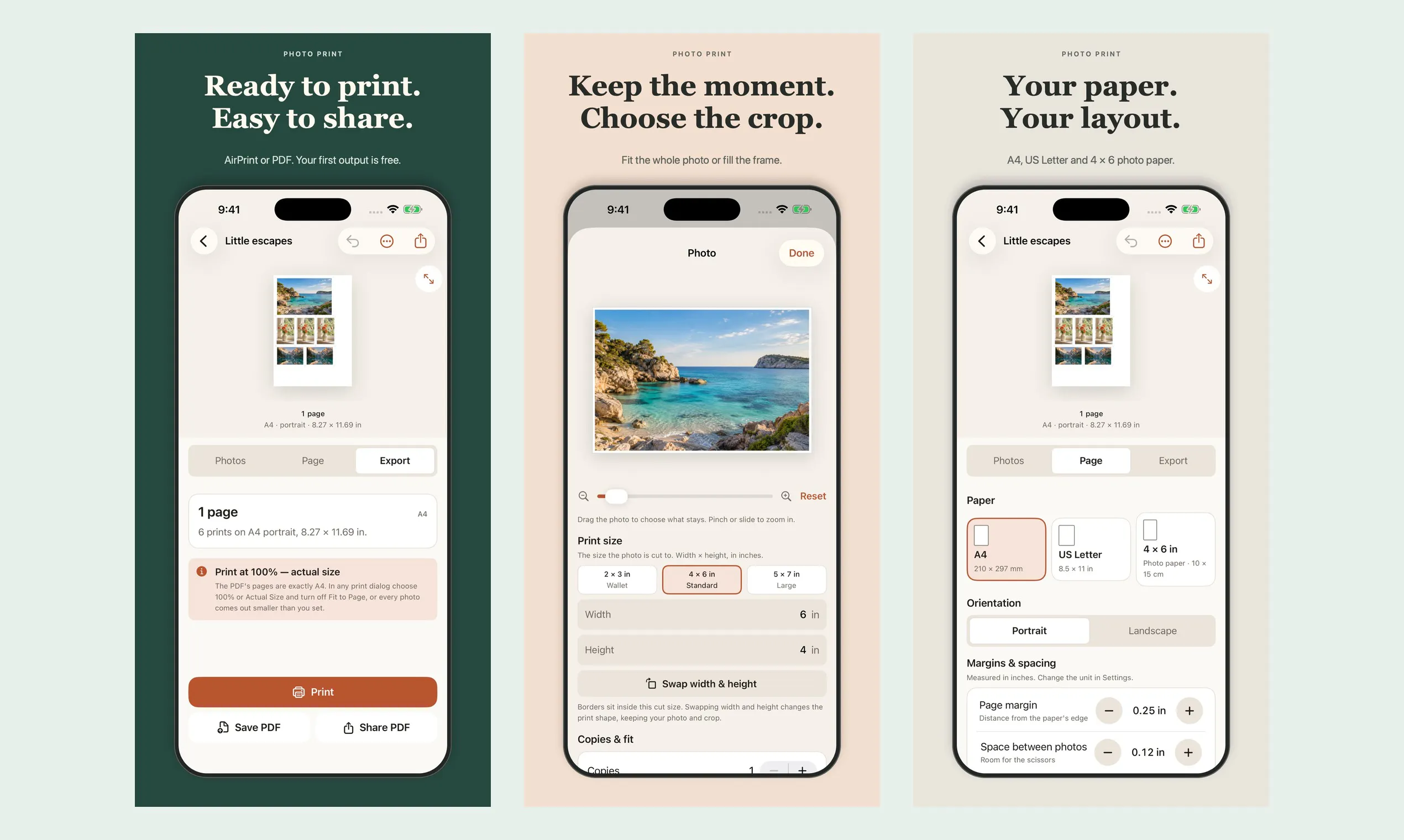 Photo Print: Size & Layout gallery image