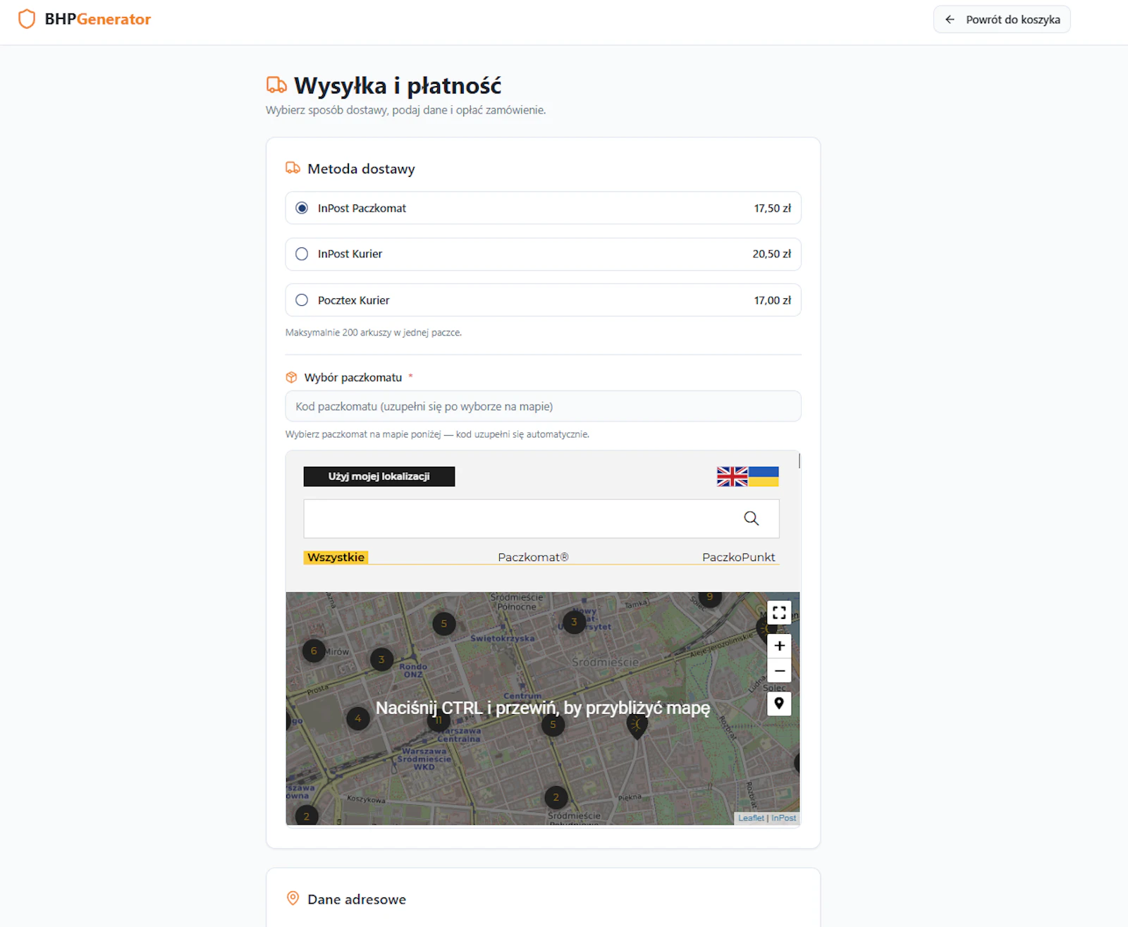 BHPgen.pl screenshot 4