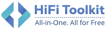 HiFi Toolkit - Main product screenshot demonstrating key features and user interface