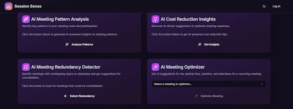 Session Sense gallery image