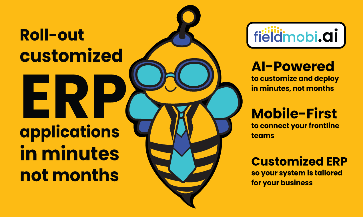 startuptile fieldmobi.ai-Roll-out customized ERP in minutes not months