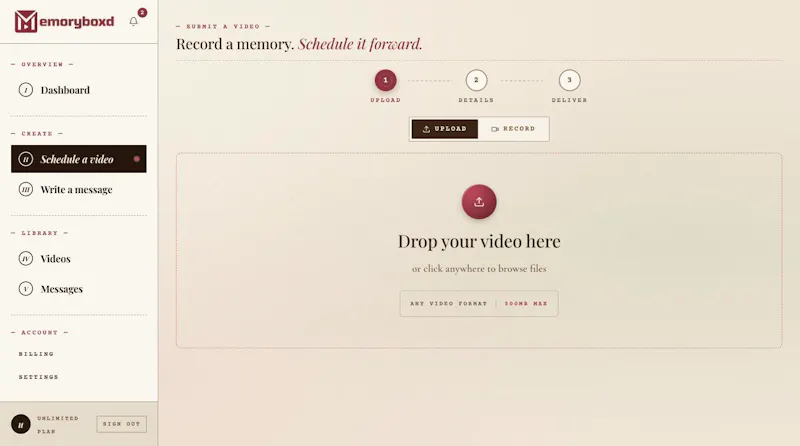 MemoryBoxd screenshot 2