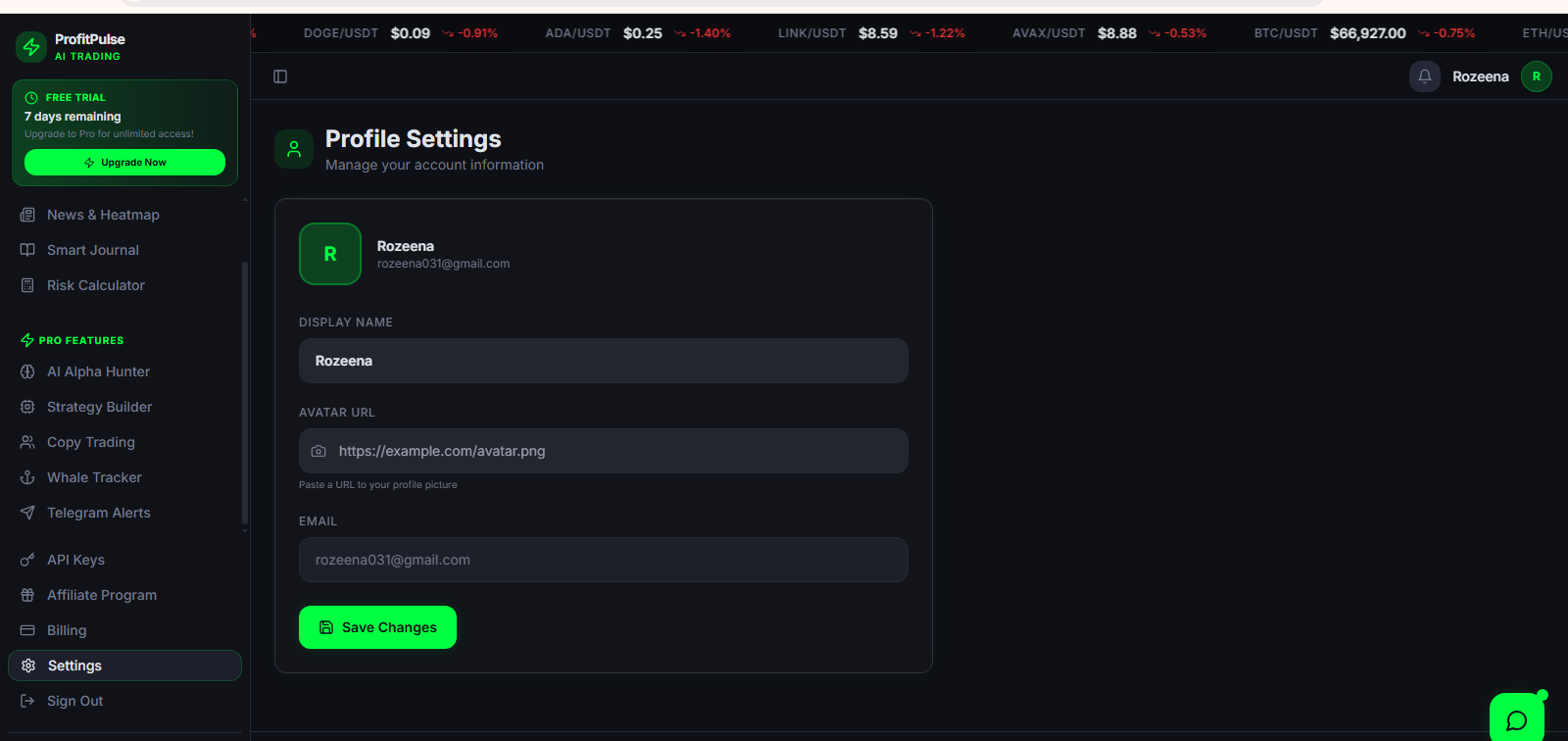 ProfitPulse AI gallery image