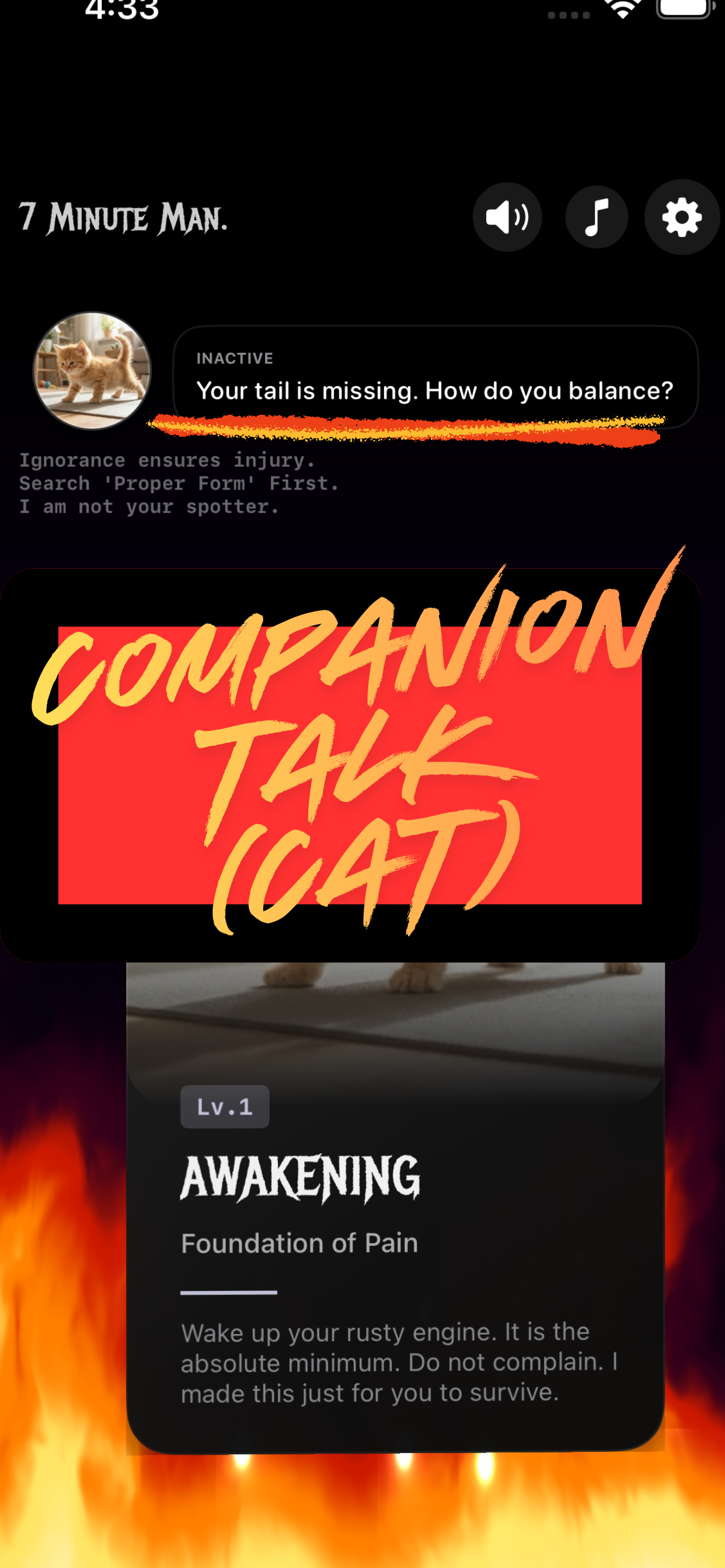 7 MINUTE MAN - Screenshot 4 showing product features and functionality