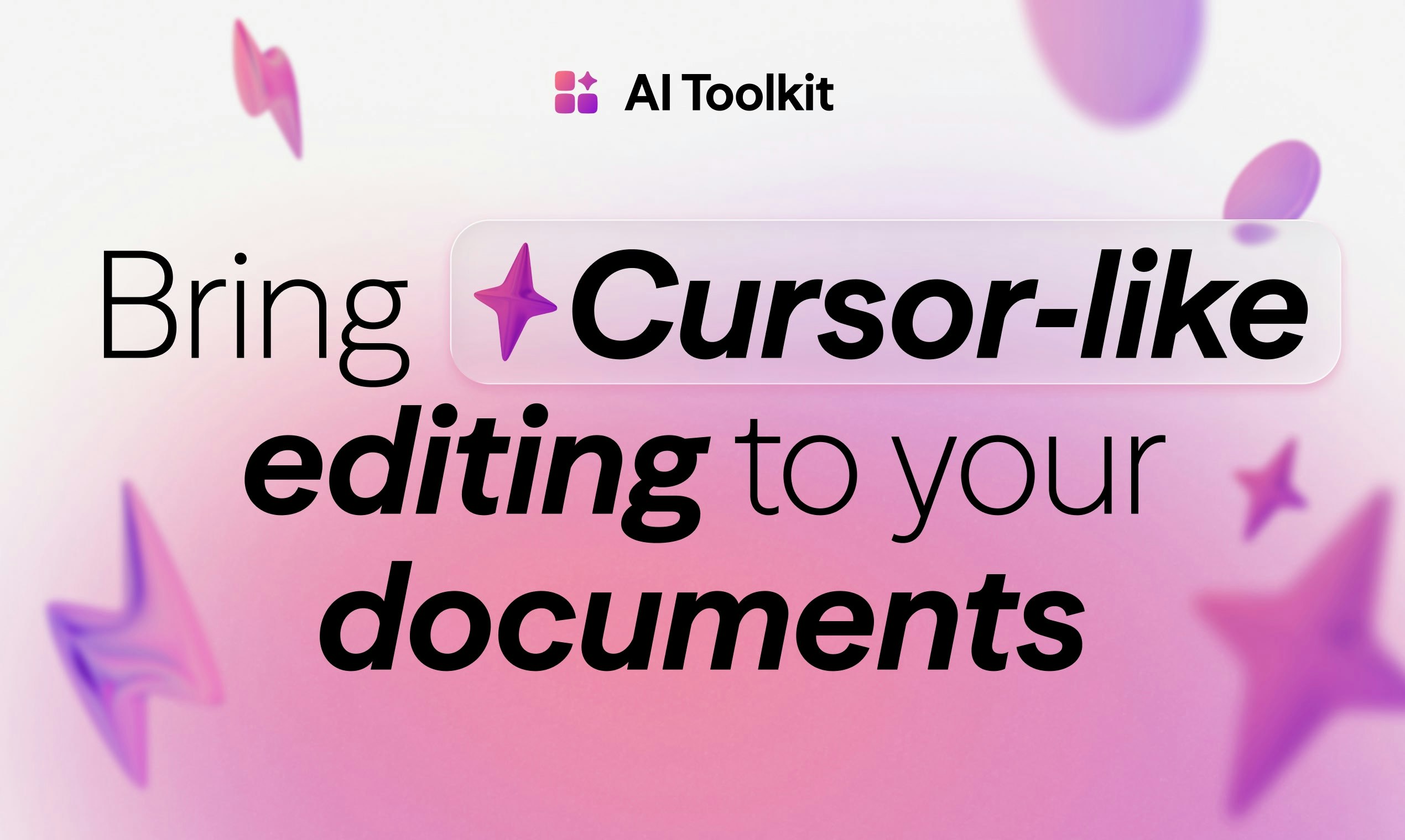 AI Toolkit by Tiptap gallery image