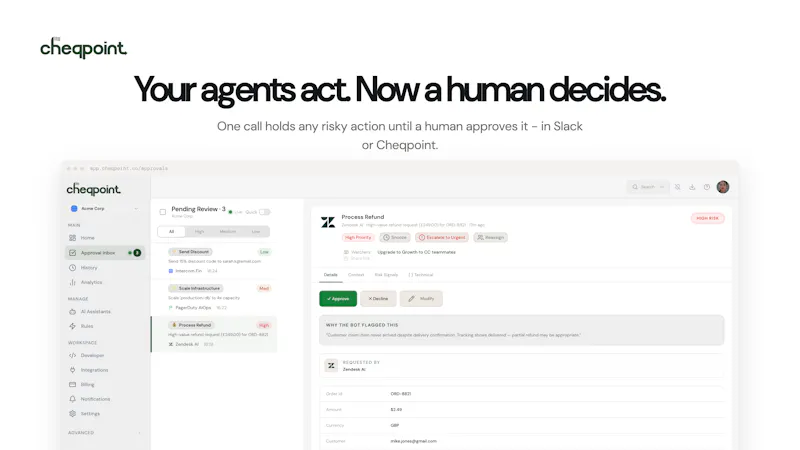 Cheqpoint screenshot 2