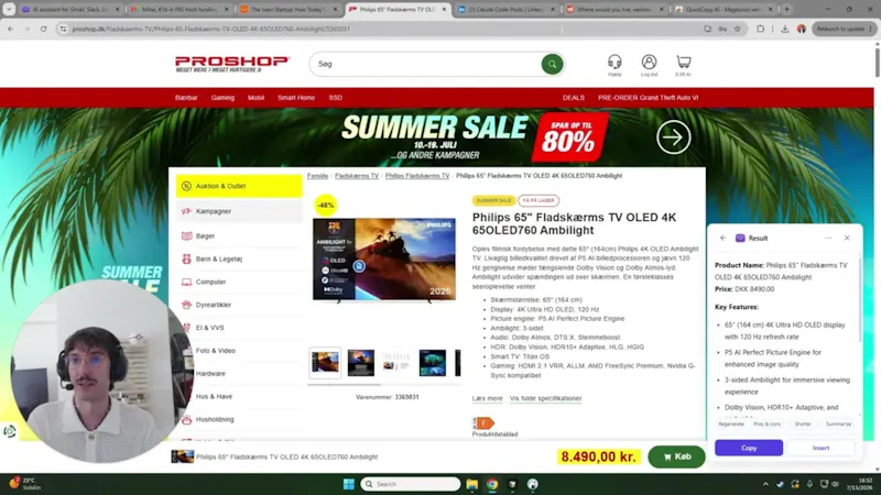 QuickCopy AI screenshot 1 (video preview)