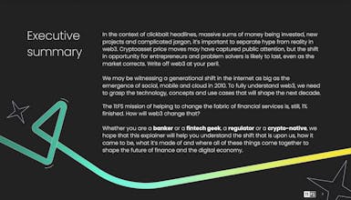 How web3's shaping the future of finance gallery image