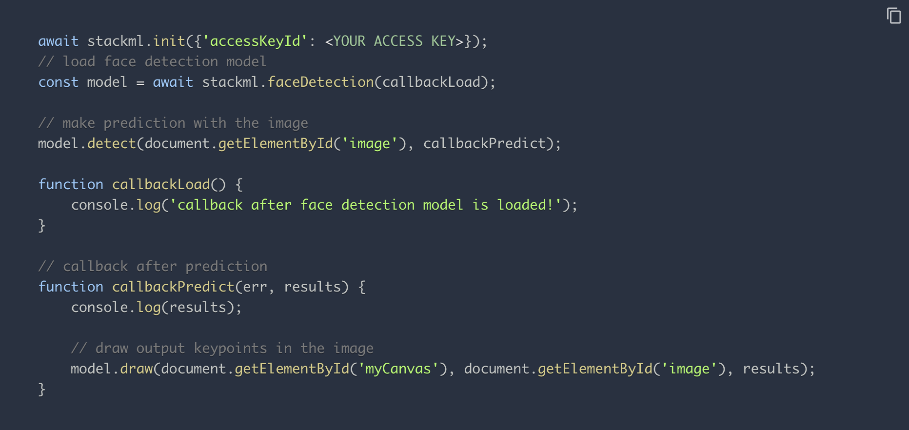 StackML gallery image