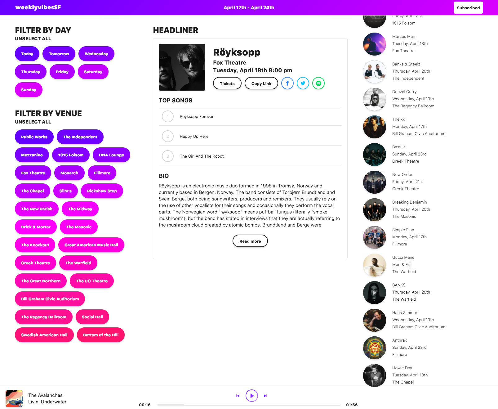 Weeklyvibes gallery image