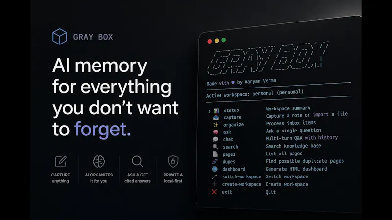 Gray Box screenshot 1 (video preview)
