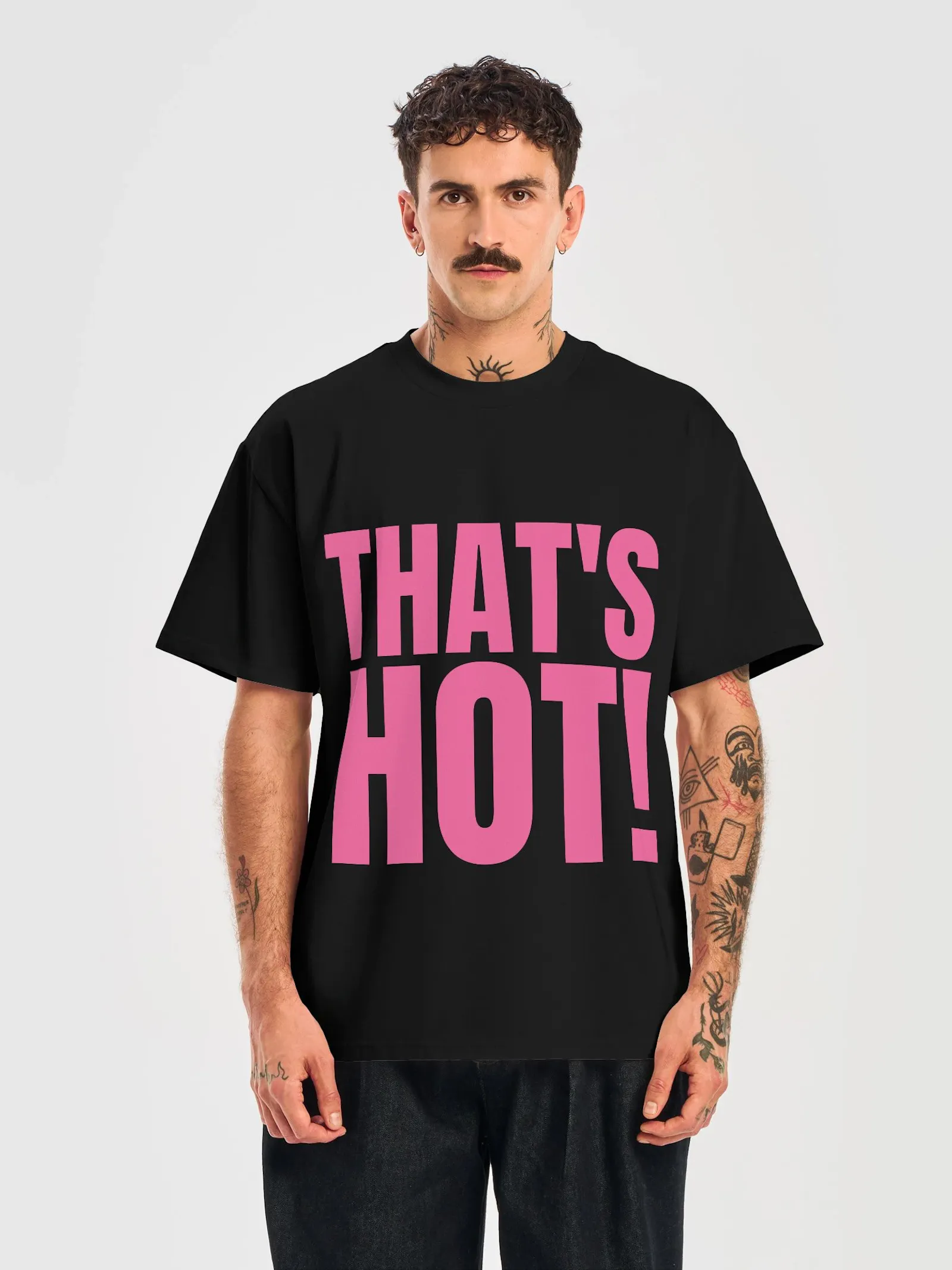 "THAT'S HOT!" Heavyweight Tee screenshot 1