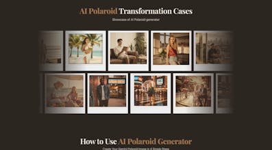 AI Polaroid gallery image