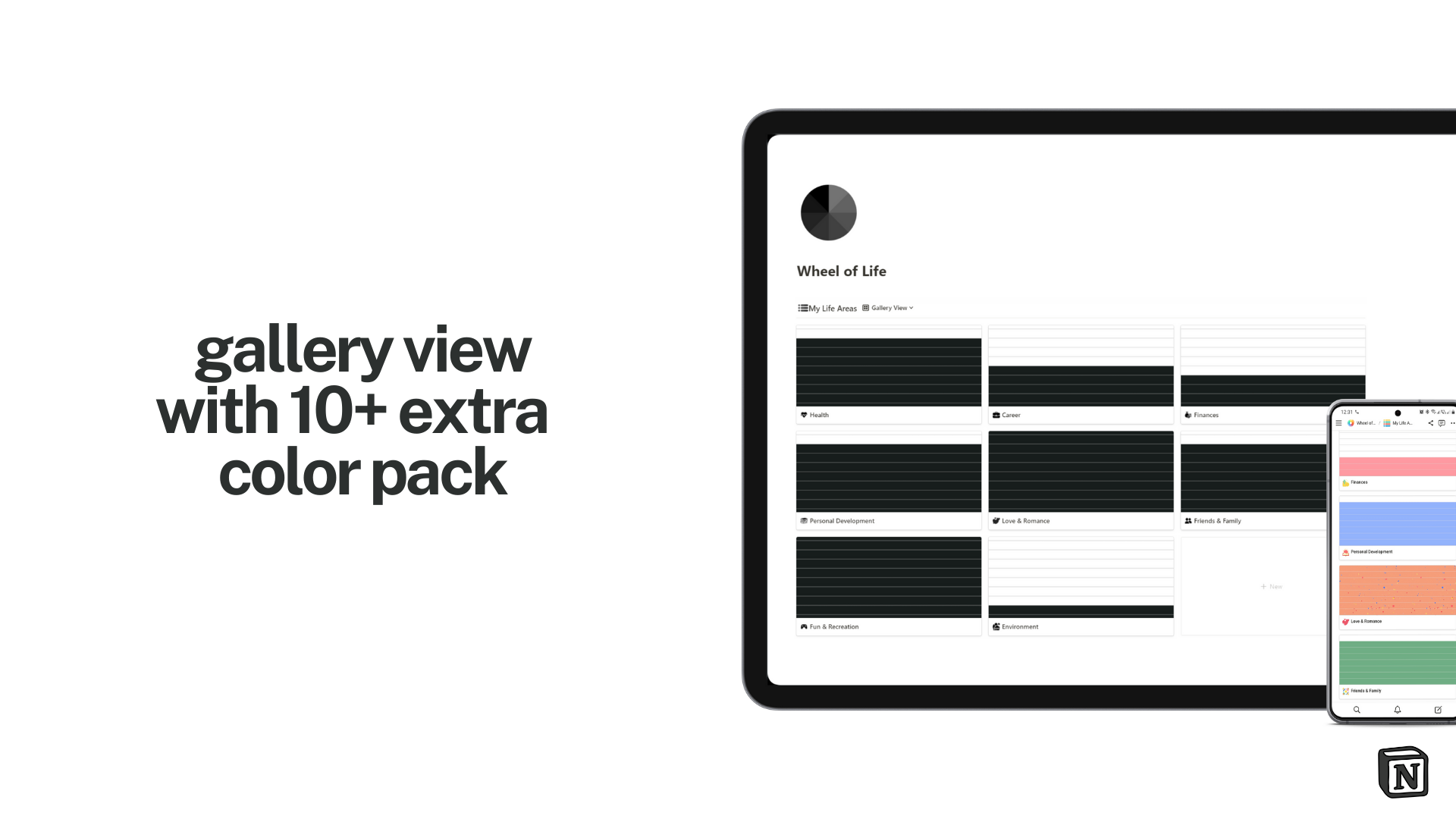 Wheel of Life [Notion Template] gallery image