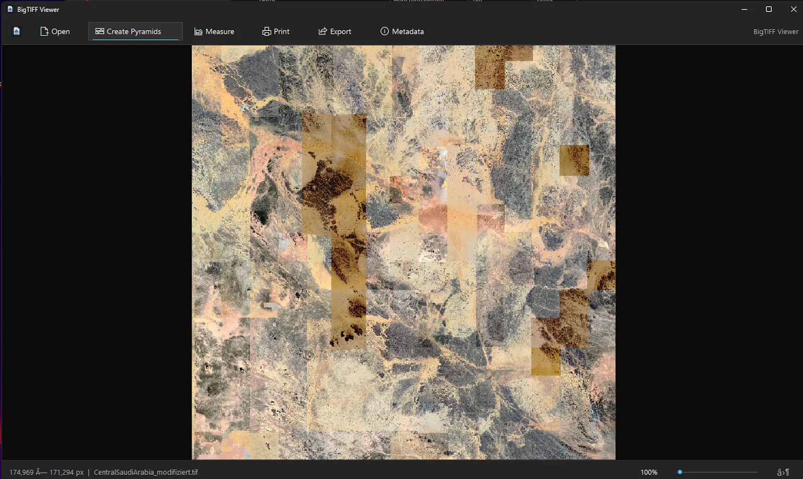 BigTIFF Viewer screenshot 2