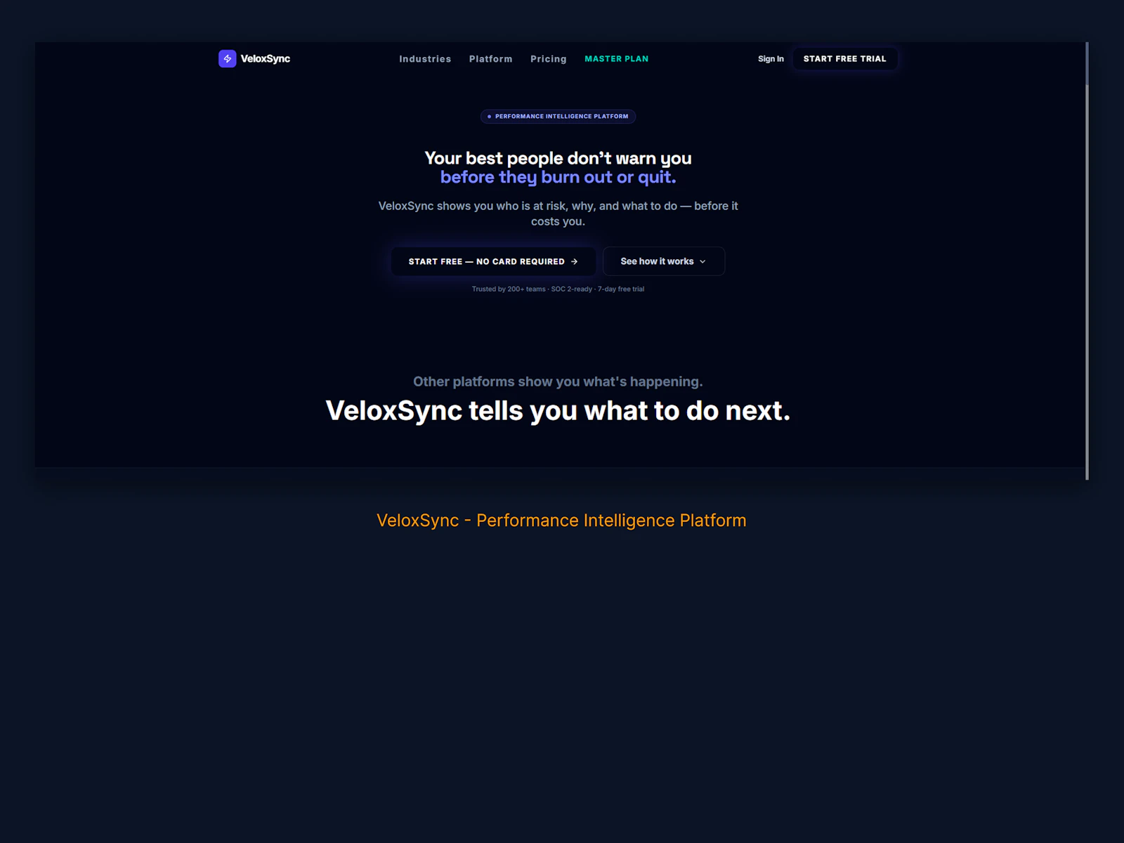 VeloxSync screenshot 2