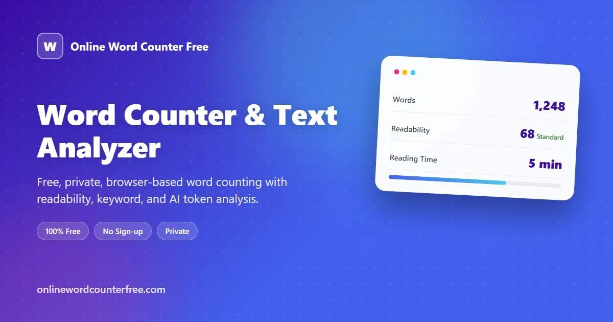 Online Word Counter Free gallery image