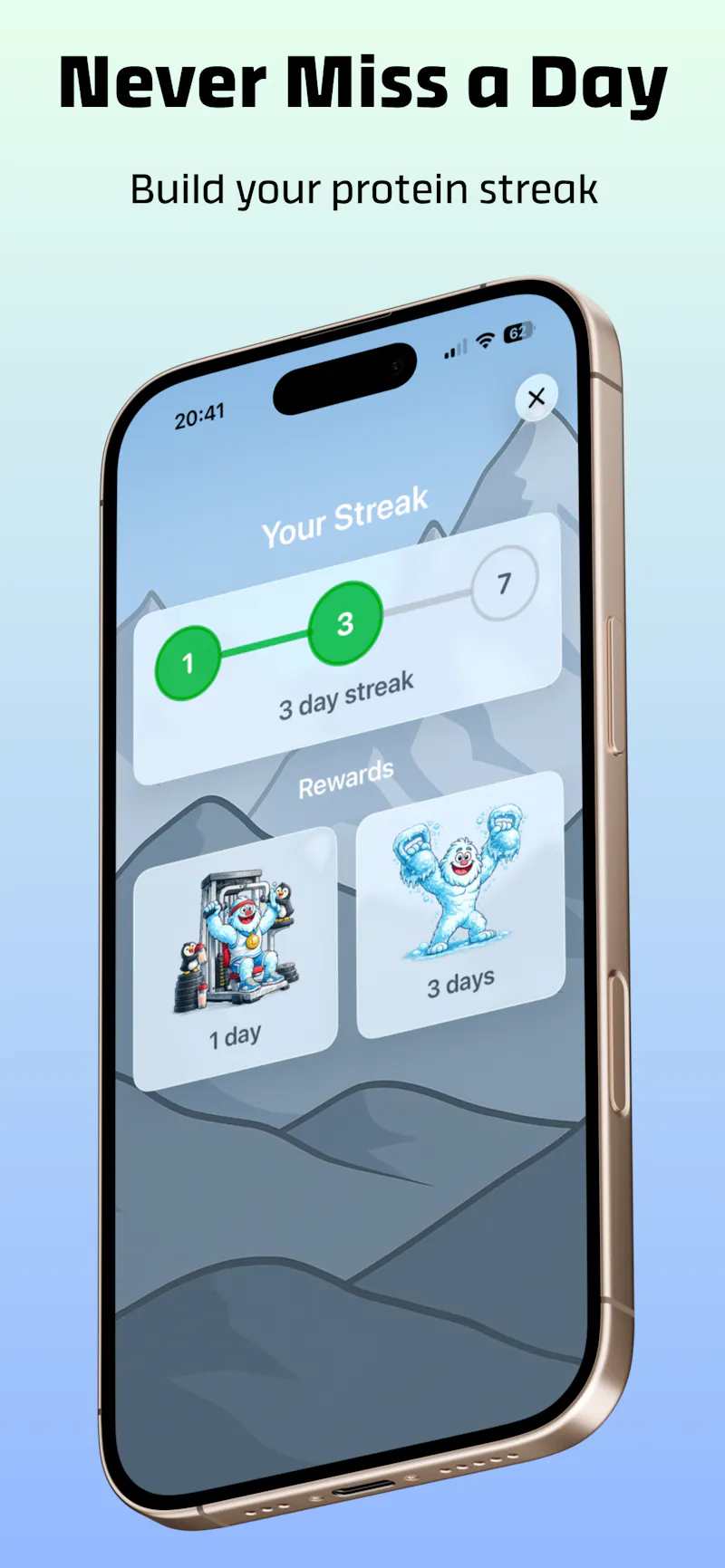 ProteinYeti screenshot 2
