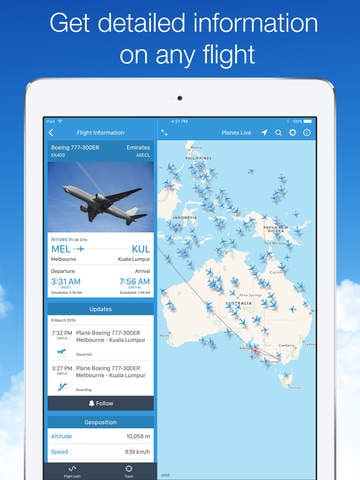 Planes Live - Flight Status Tracker and Radar gallery image