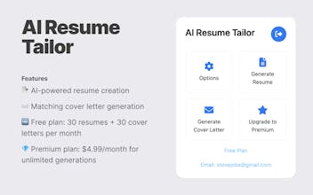 AI Resume Tailor gallery image