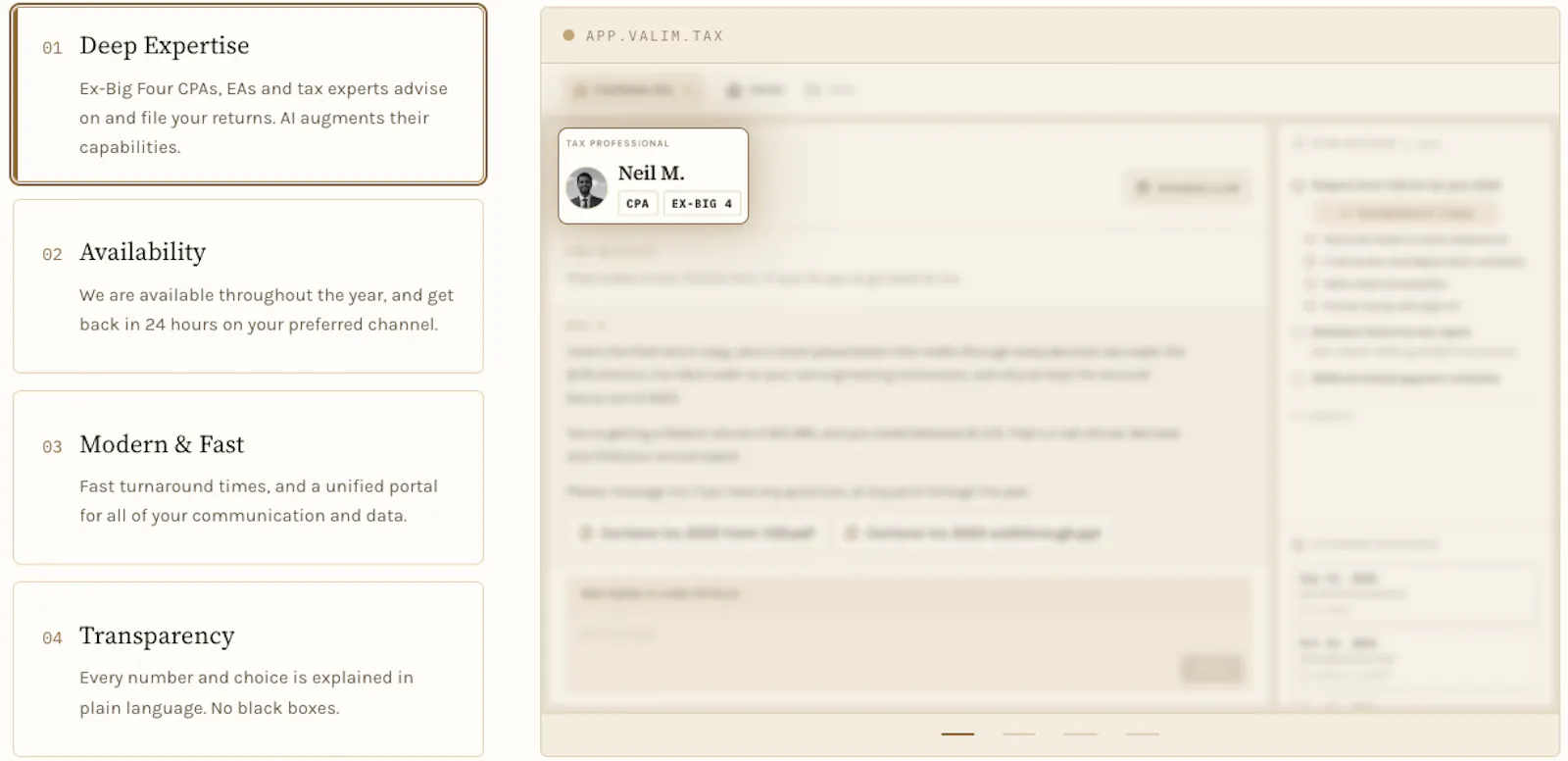 Valim Tax screenshot 2