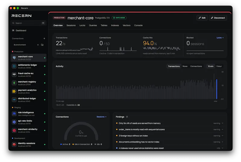 Recern Workspace screenshot 4