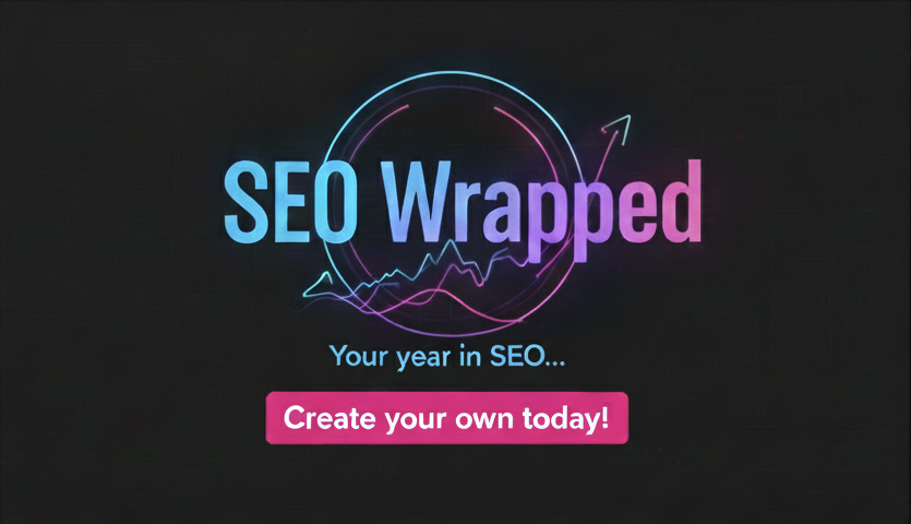 SEO Wrapped 2025 - Main product screenshot demonstrating key features and user interface