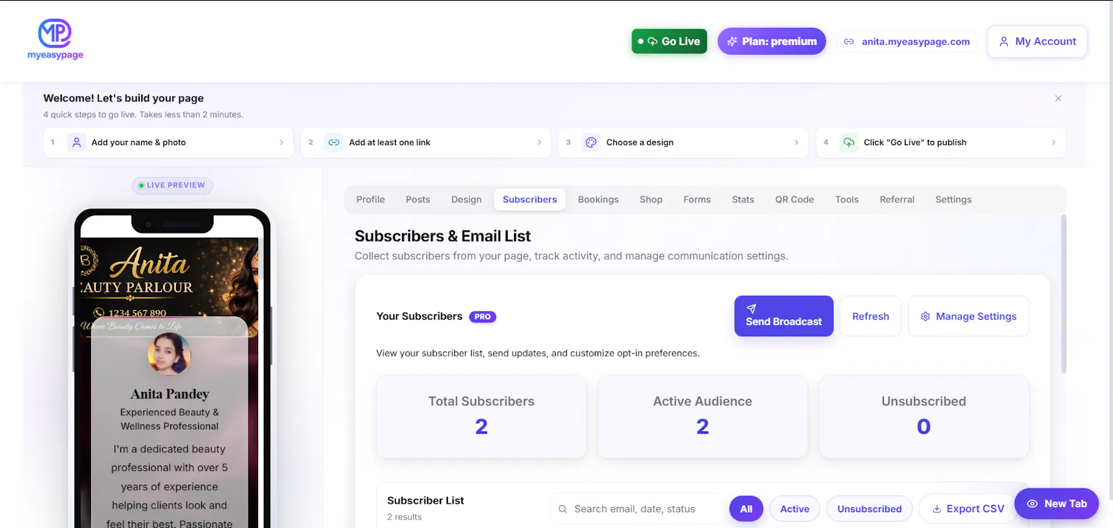 myeasypage 2.0 screenshot 7