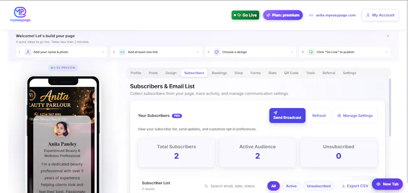 myeasypage 2.0 screenshot 7