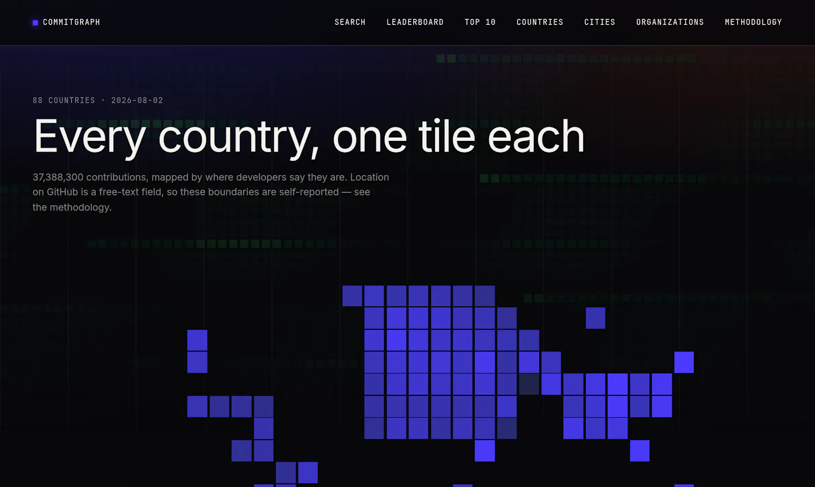 Commitgraph screenshot 3