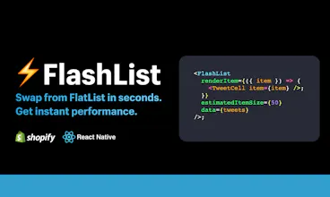 FlashList for React Native gallery image