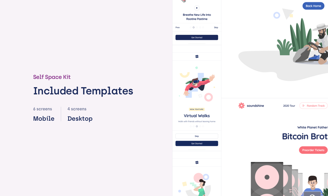 Self Space Illustrations gallery image