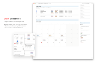 Student Hub OS - Notion Dashboard gallery image