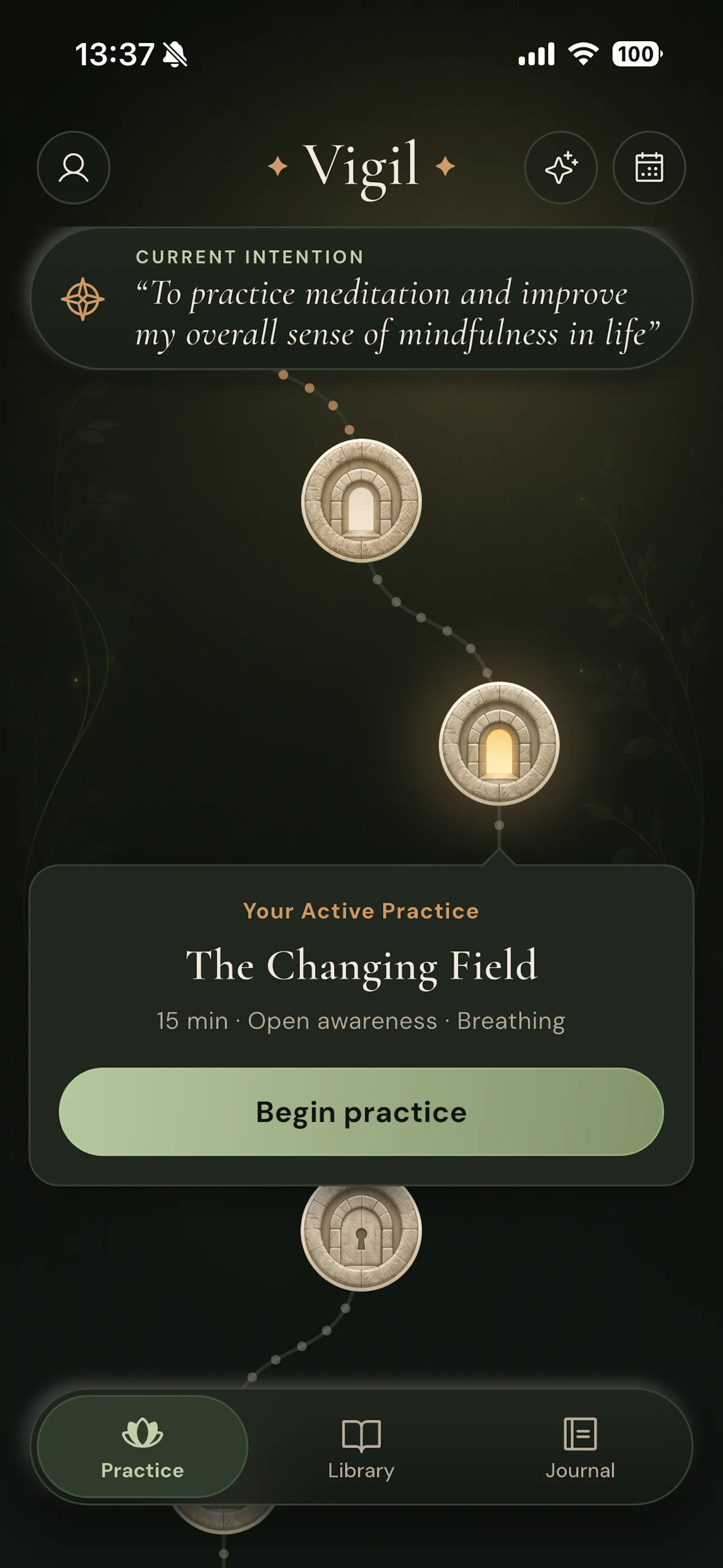 Vigil screenshot 1