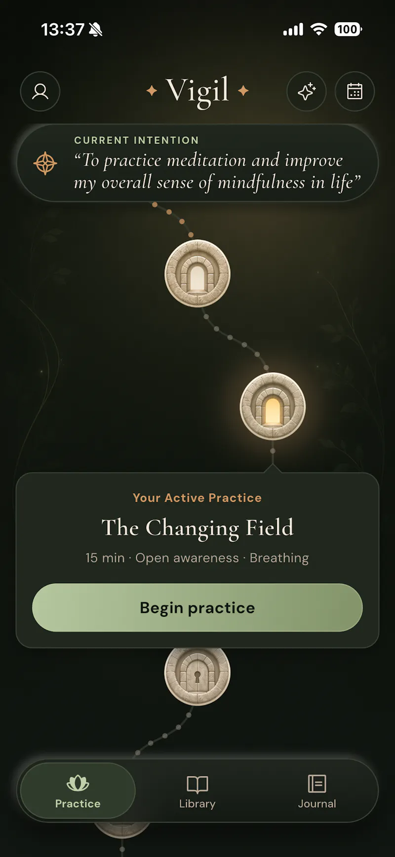 Vigil screenshot 1
