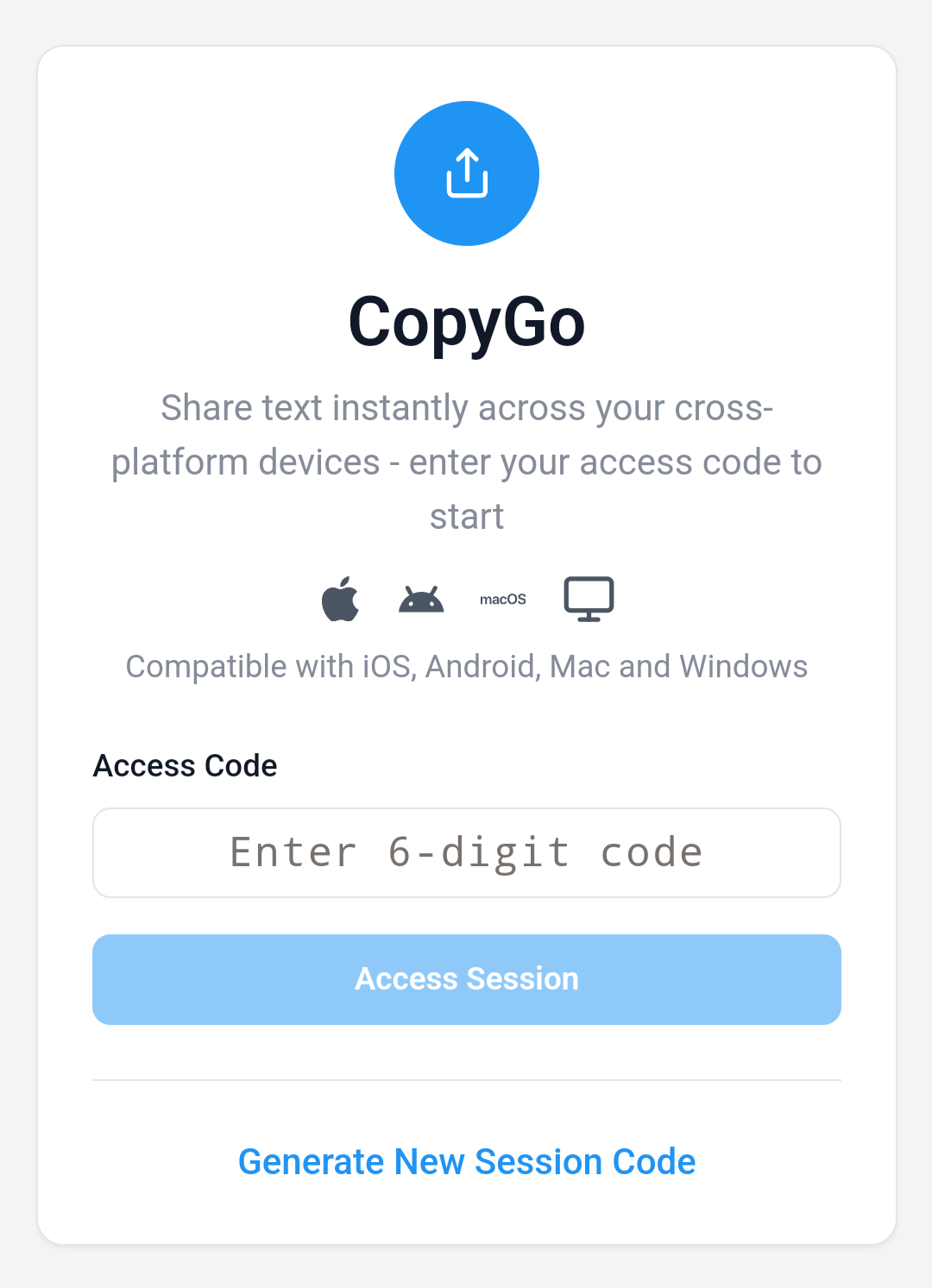 Copygo - Compartir texto de dispositivo cruzado media 1