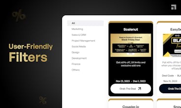 World's Top 500 Black Friday SaaS Deals gallery image