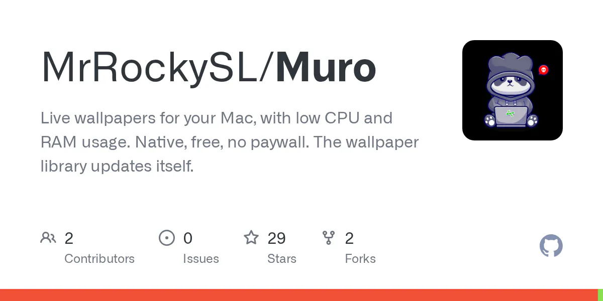 Muro : Native Live Wallpapers for macOS gallery image