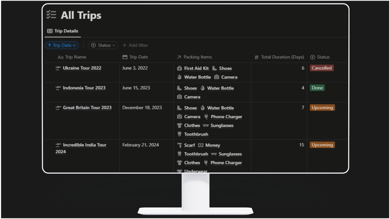 Travel Planner gallery image